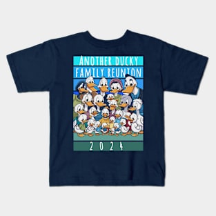 Another Ducky Family Reunion 2024 Kids T-Shirt